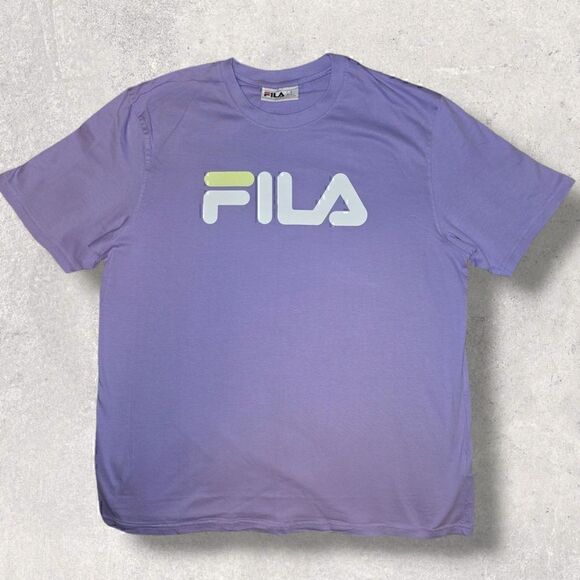 Fila Lilac T Shirt Extra Large (T53) - Picture 1 of 6